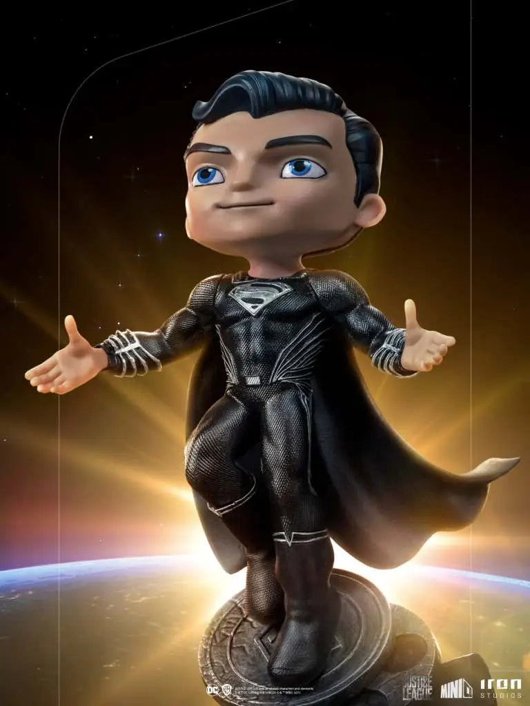 JUSTICE LEAGUE SUPERMAN BLACK MINICO Frikytopia
