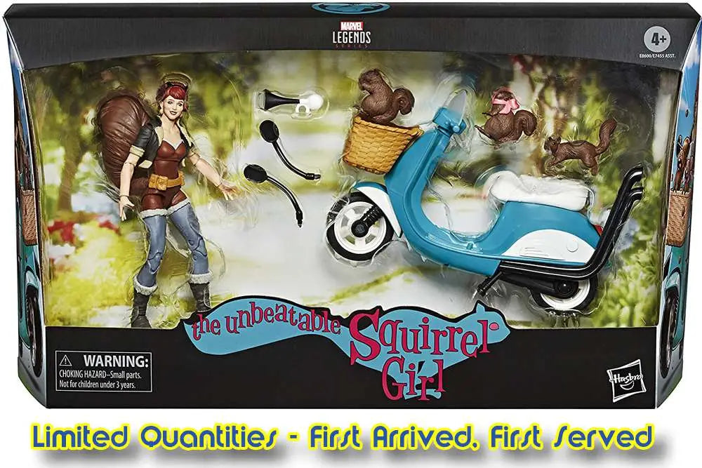 MARVEL LEGENDS SQUIRREL GIRL+SCOOTER AF Frikytopia
