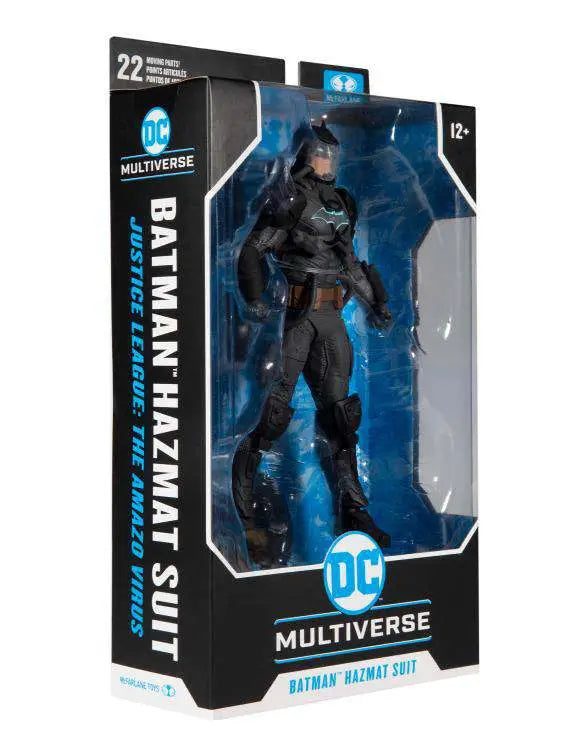 Figura mcfarlane toys dc multiverse batman hazmat suit gold label