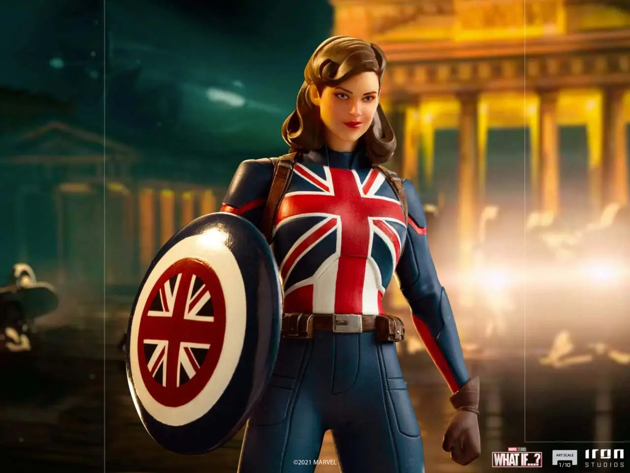 WHAT IF CAPTAIN CARTER 1/10 ART Estatua Frikytopia