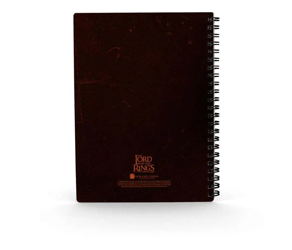 Libreta efecto 3d sd toys el senor de los anillos ejercito de mordor