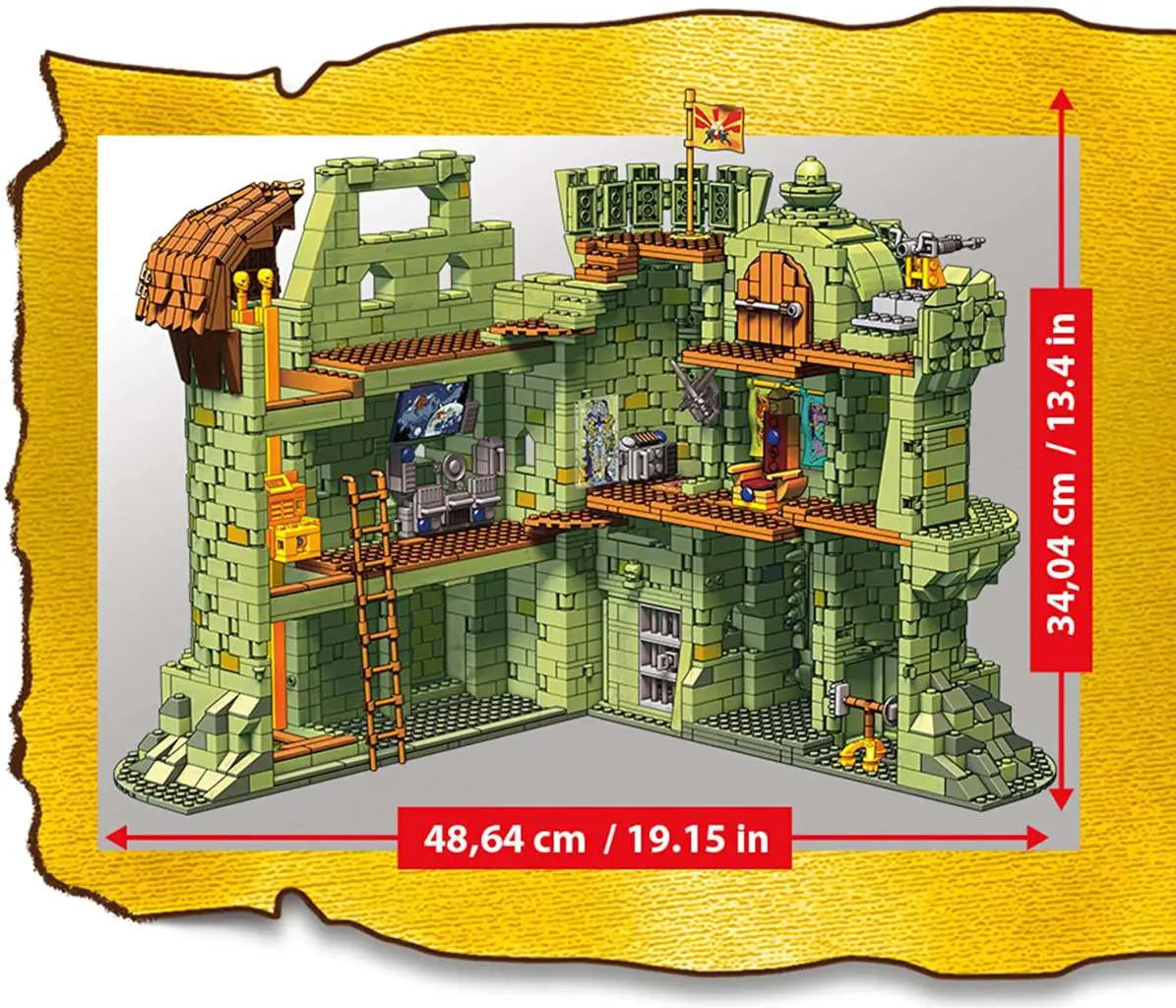 MEGA CONSTRUX MOTU GRAYSKULL CASTLE