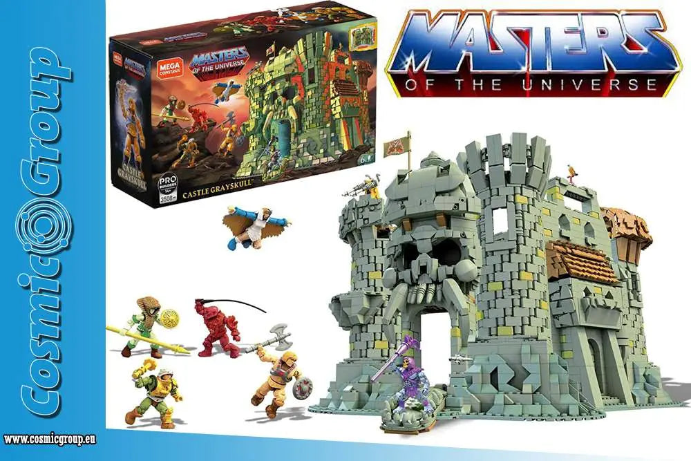 MEGA CONSTRUX MOTU GRAYSKULL CASTLE Frikytopia