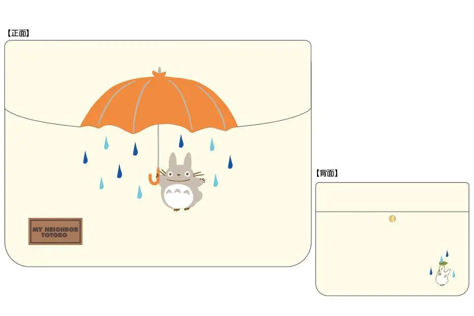 TOTORO UMBRELLA SATCHEL WITH SLEEVE Frikytopia