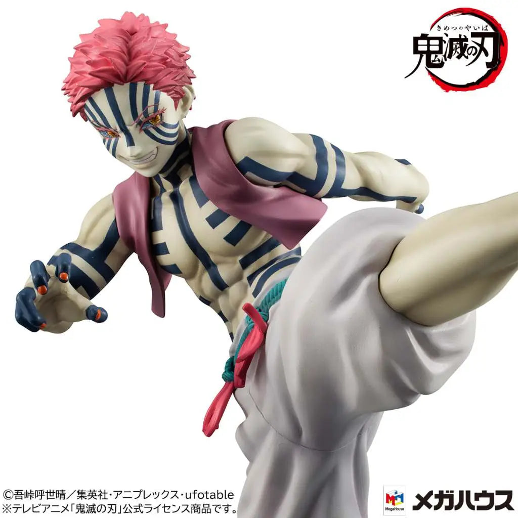 Figura megahouse kimetsu no yaiba demon slayer upper three akaza gem