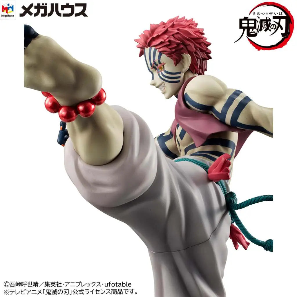 Figura megahouse kimetsu no yaiba demon slayer upper three akaza gem