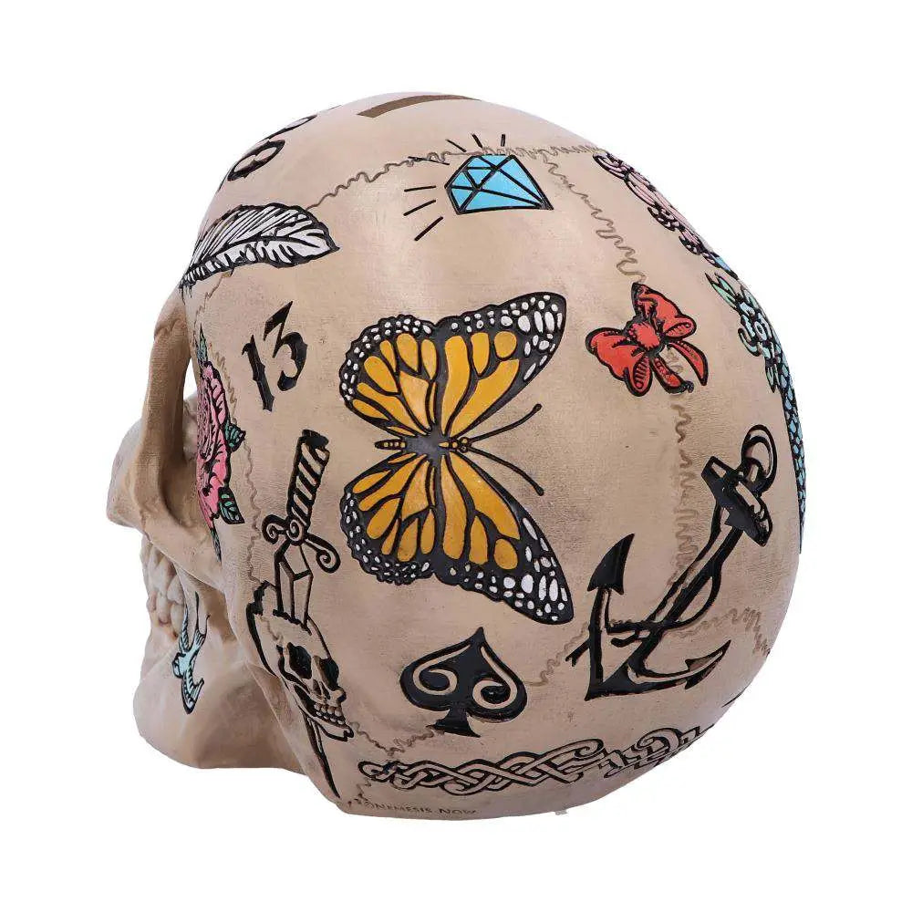 Hucha Skull Tattoo Fund