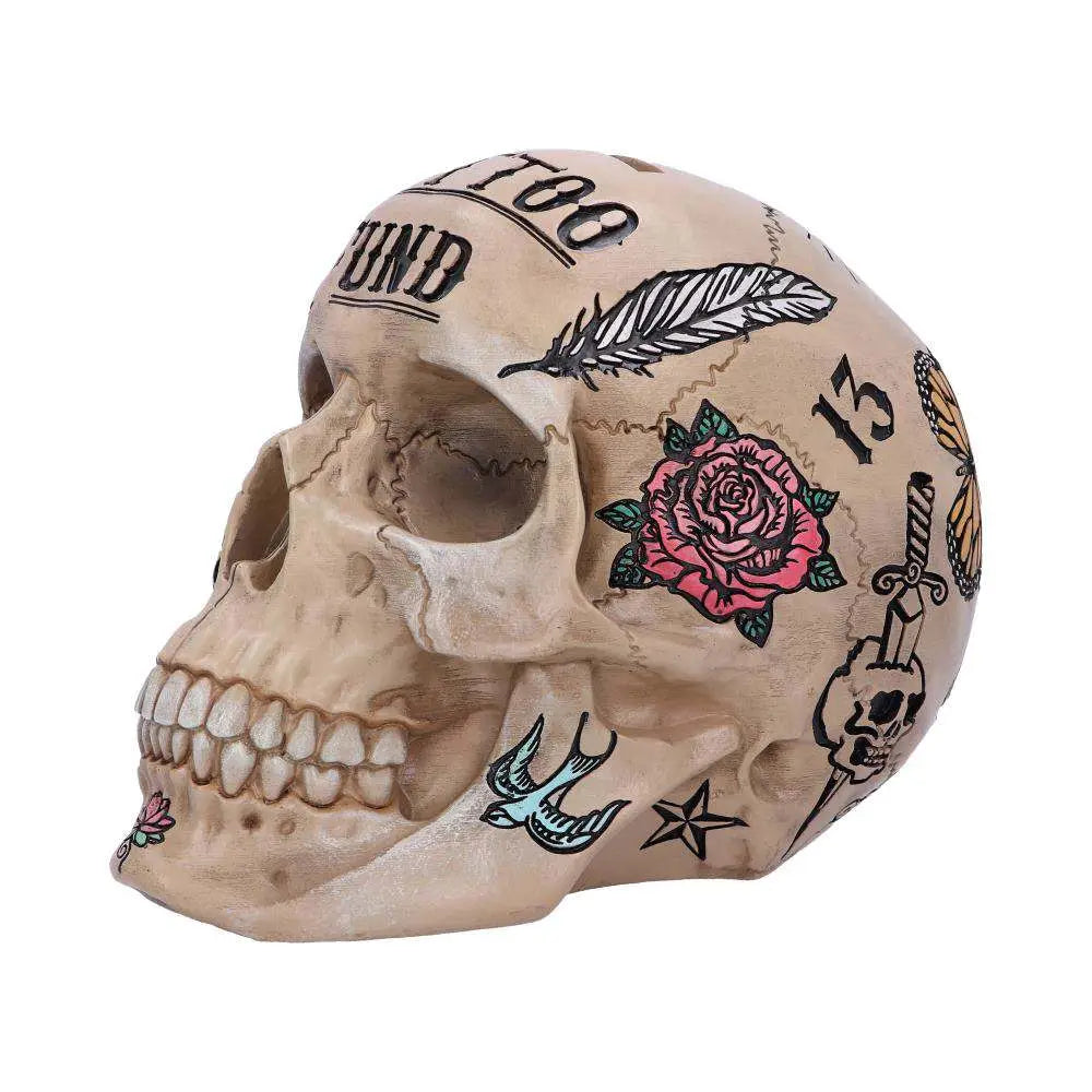 Hucha Skull Tattoo Fund