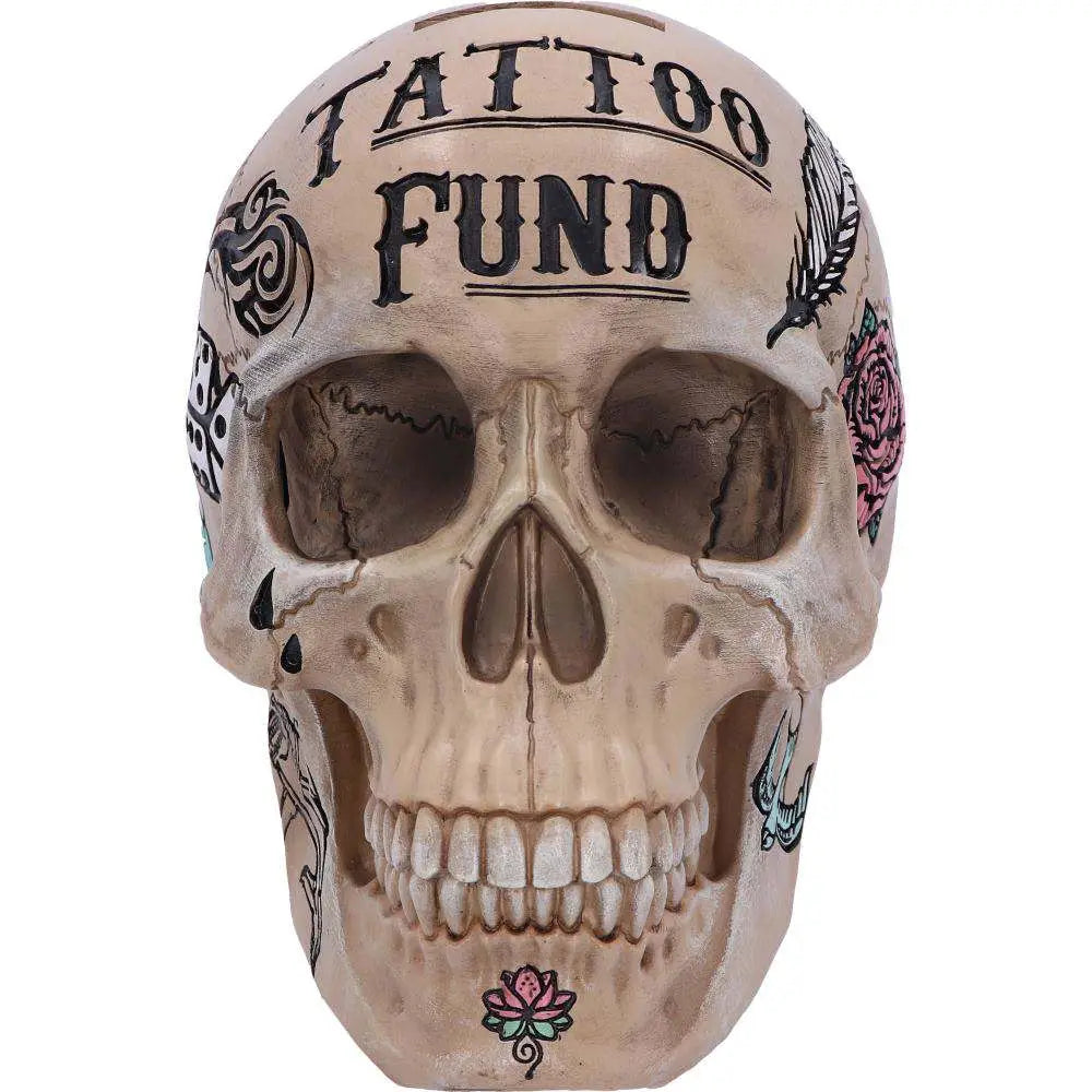 Hucha Skull Tattoo Fund
