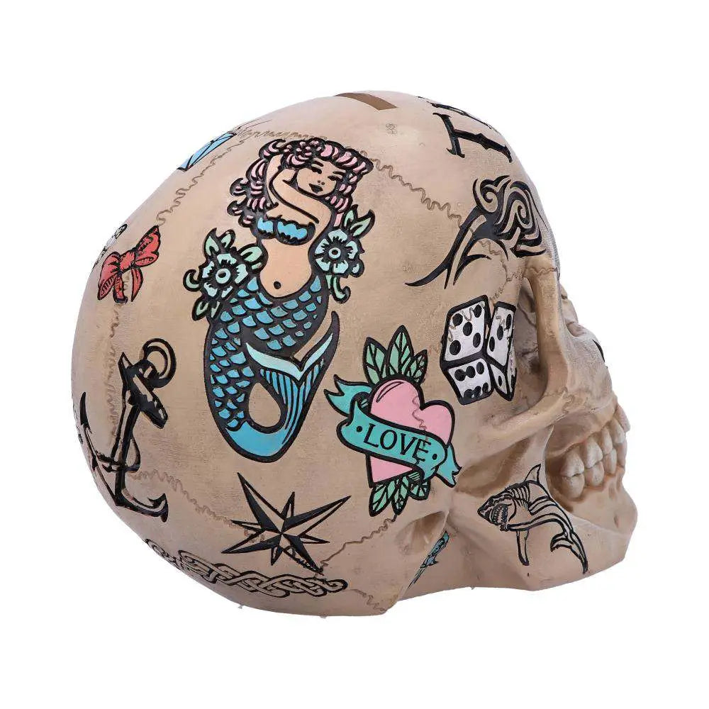 Hucha Skull Tattoo Fund