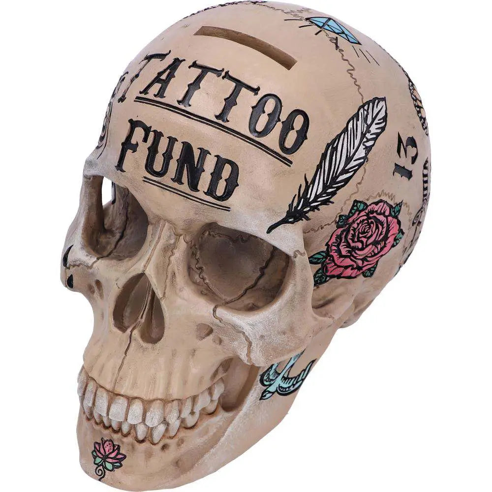 Hucha Skull Tattoo Fund