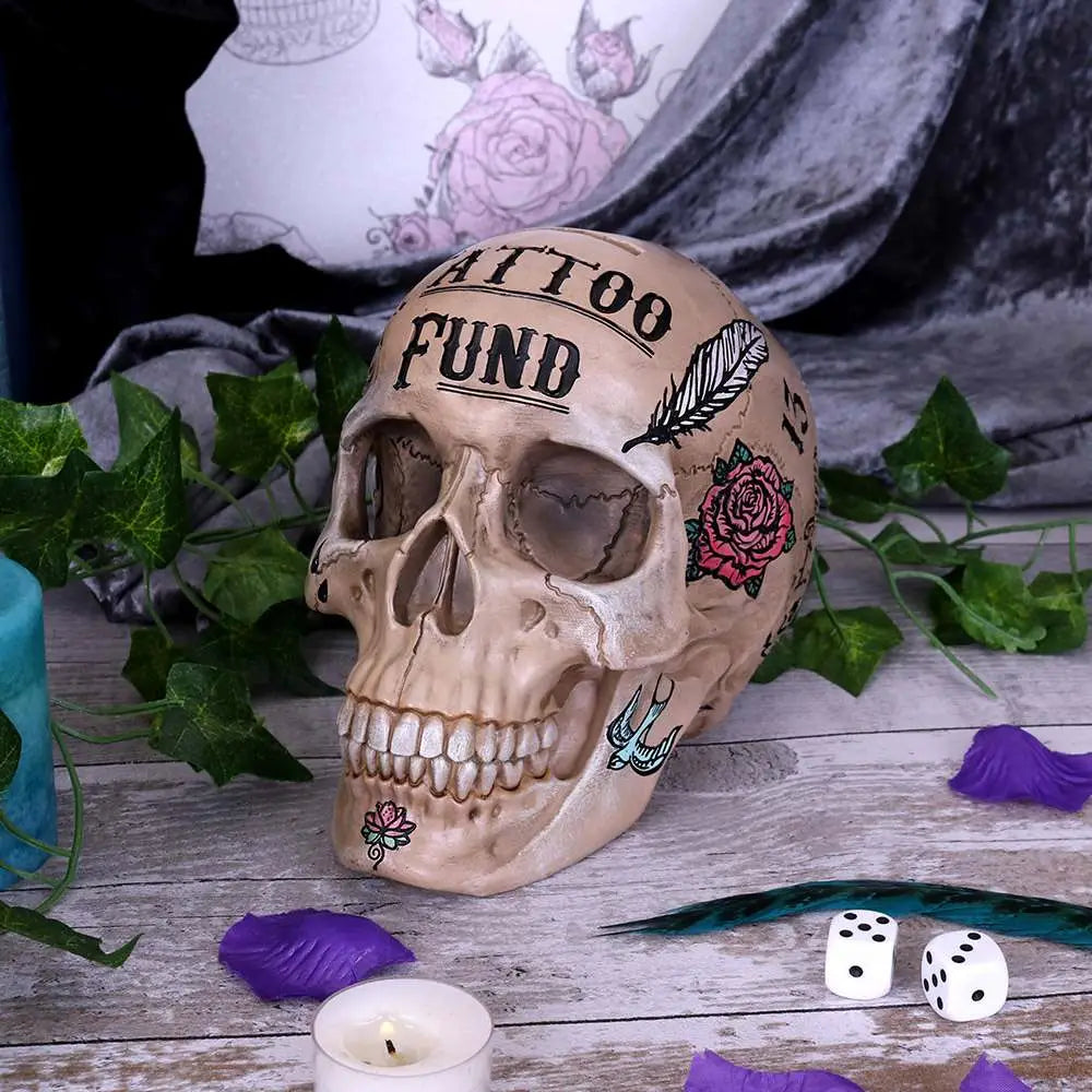 Hucha Skull Tattoo Fund