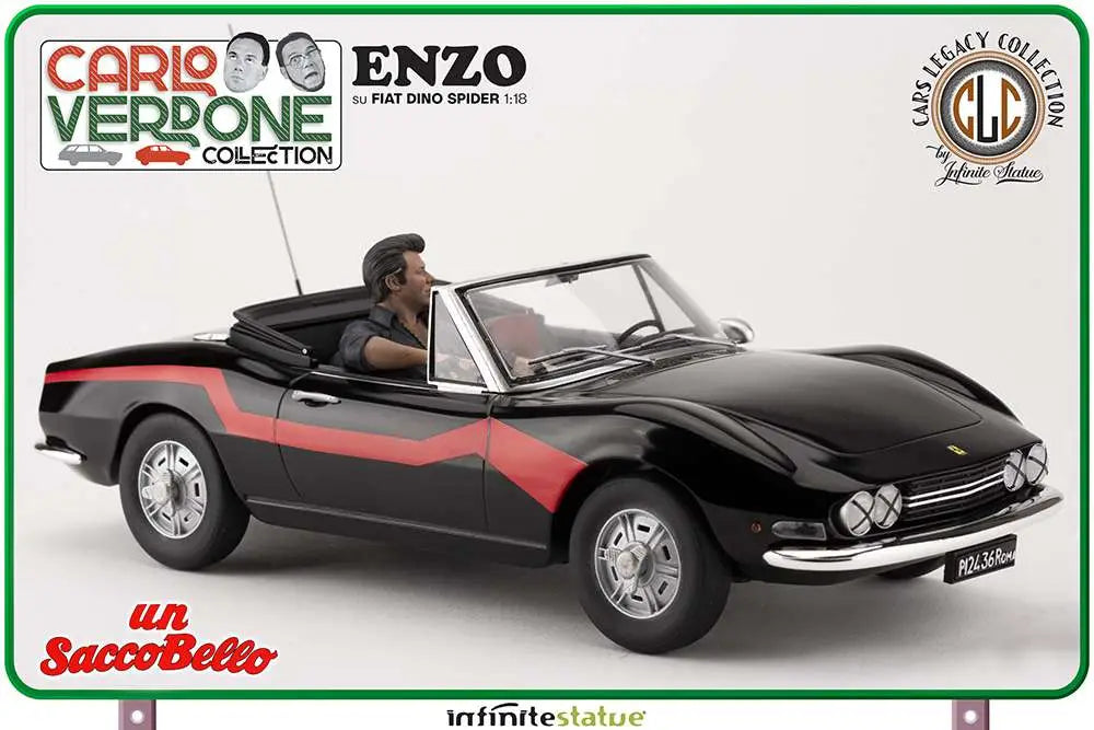 ENZO SU FIAT DINO SPIDER 1:18 RESIN CAR Frikytopia