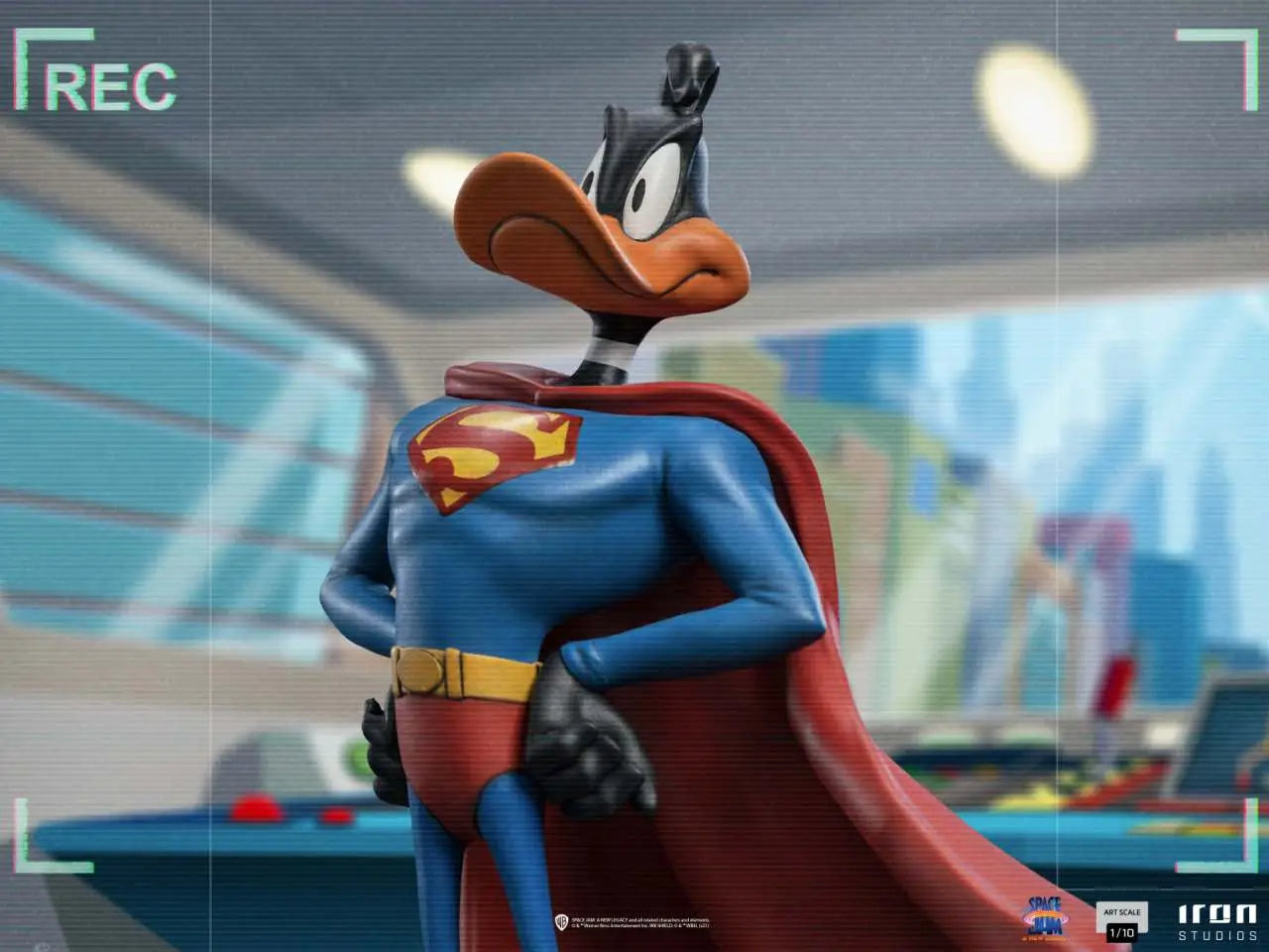 SPACE JAM 2 DUFFY DUCK SUPERMAN 1/10 ST Frikytopia