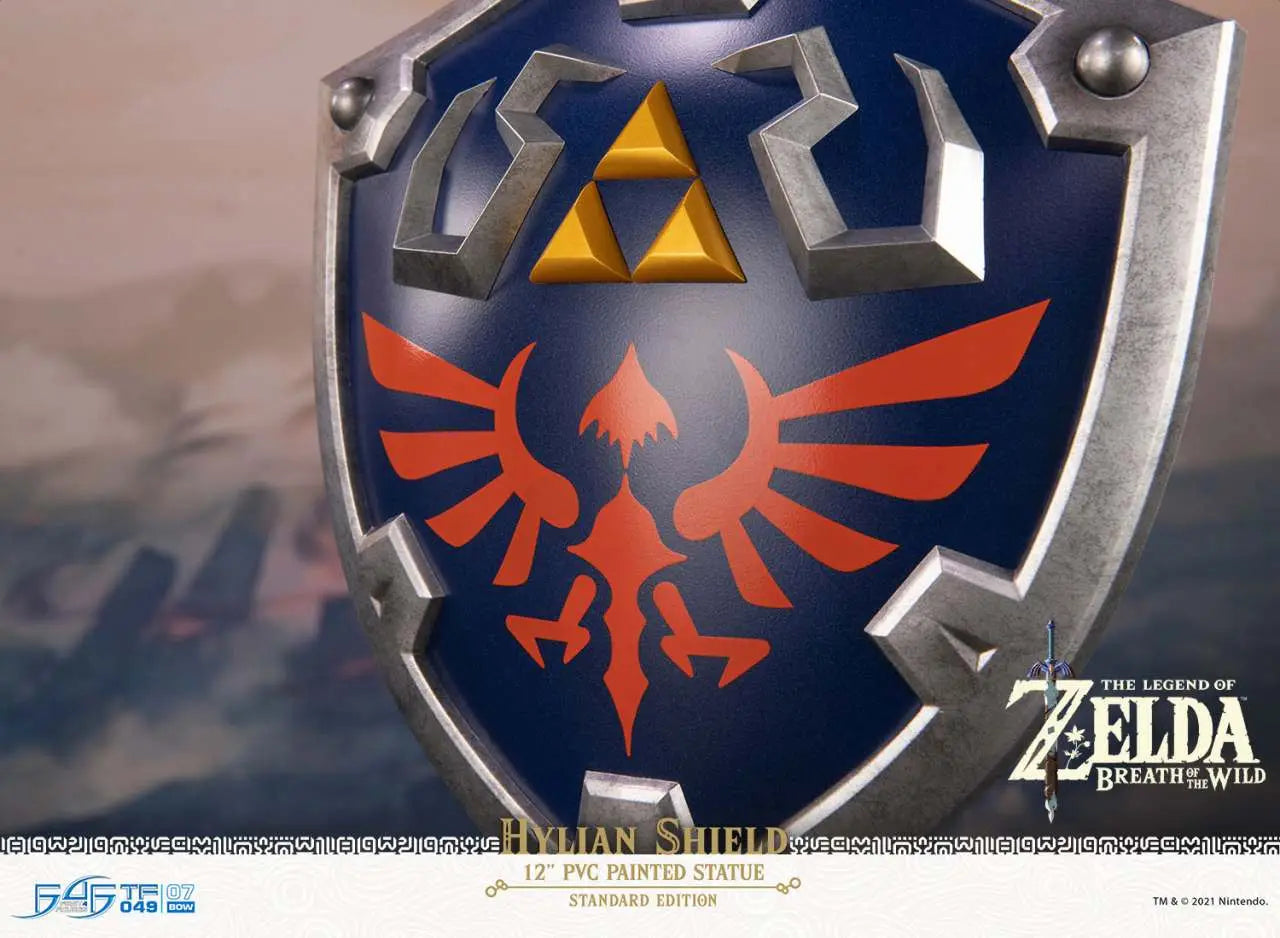 LEGEND OF ZELDA HYLIAN SHIELD PVC Estatua