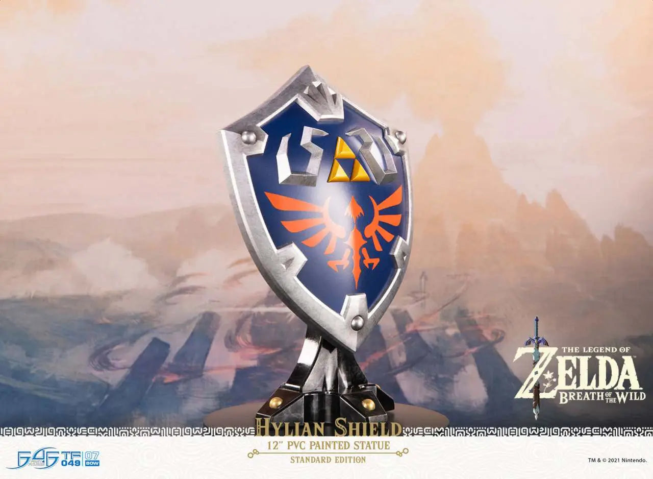 LEGEND OF ZELDA HYLIAN SHIELD PVC Estatua