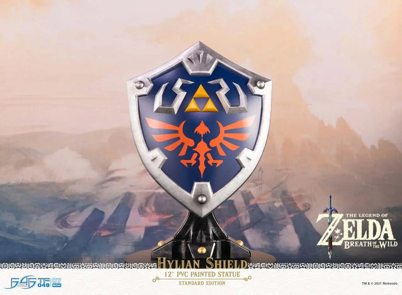 LEGEND OF ZELDA HYLIAN SHIELD PVC Estatua