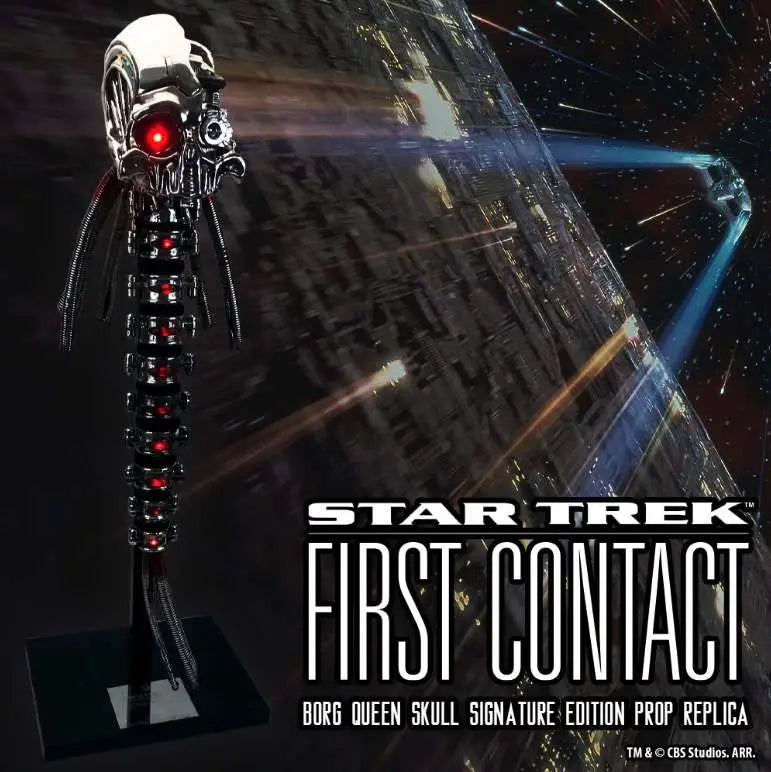 STAR TREK FC BORG QUEEN SKULL LTD PROP Frikytopia
