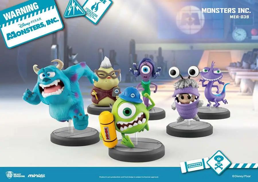 MINI EGG ATTACK MONSTERS INC DISPLAY (6) Frikytopia