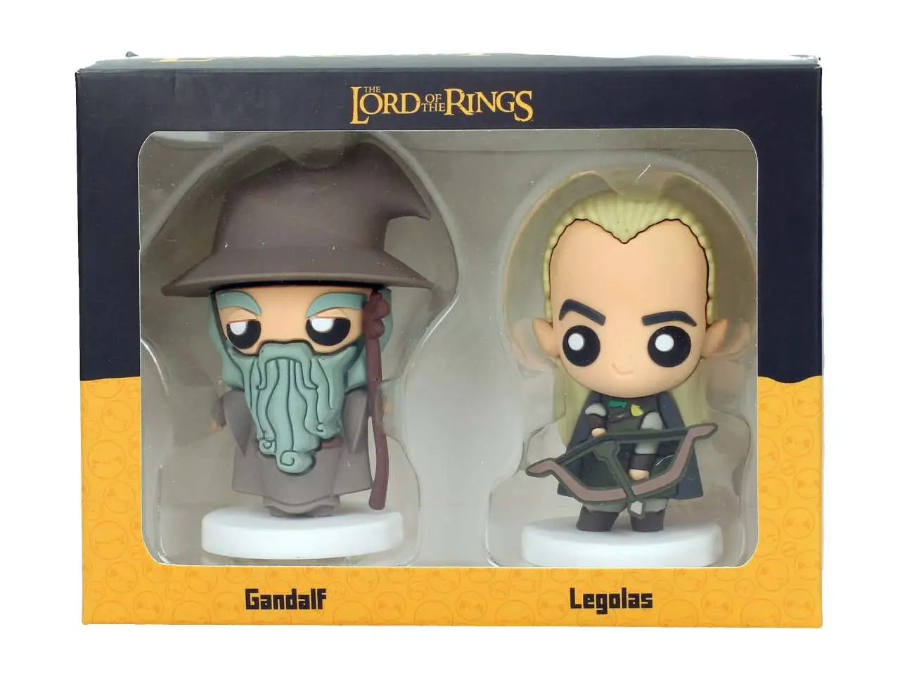 Set 2 figuras sd toys pokis el senor de los anillos gandalf y legolas