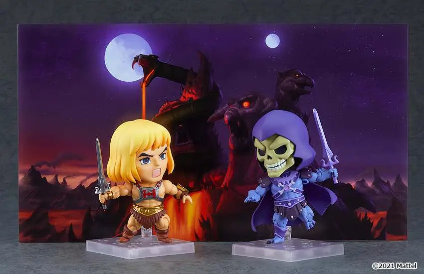 Figura good smile company nendoroid masters of the universe revelation skeletor