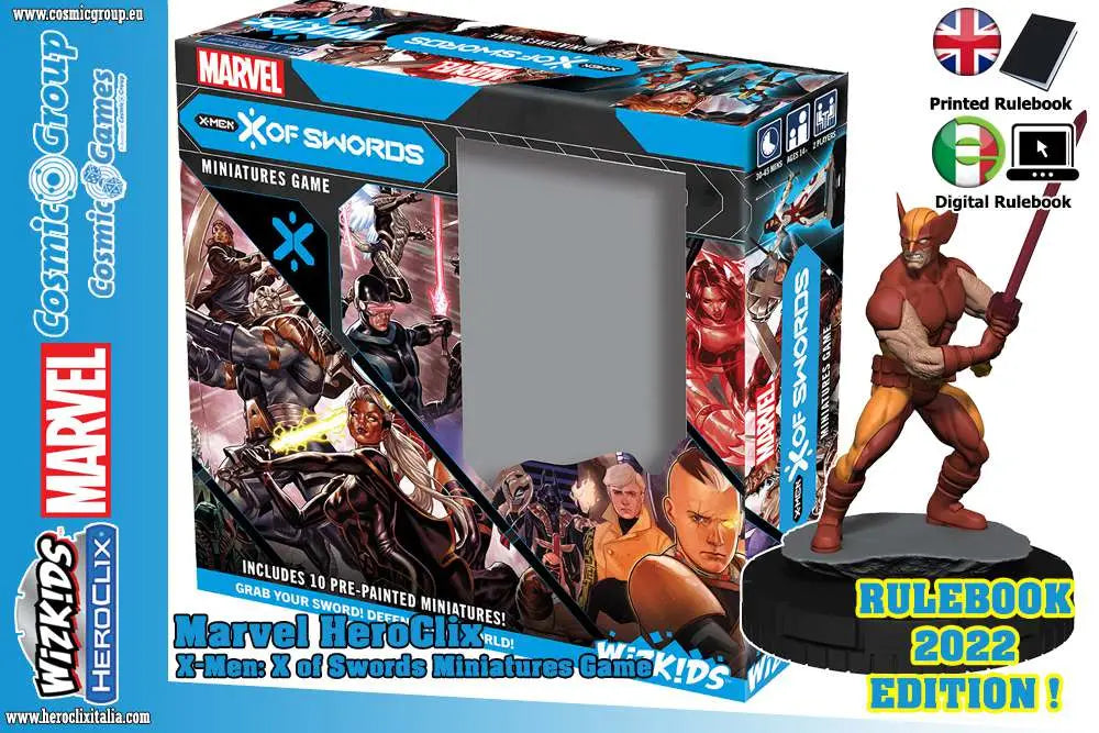 MHC X-MEN X OF SWORDS MINIATURES GAME Frikytopia
