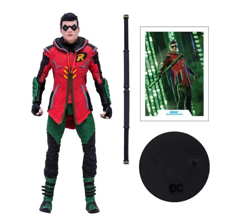 Figura mcfarlane toys dc comics gotham knights robin