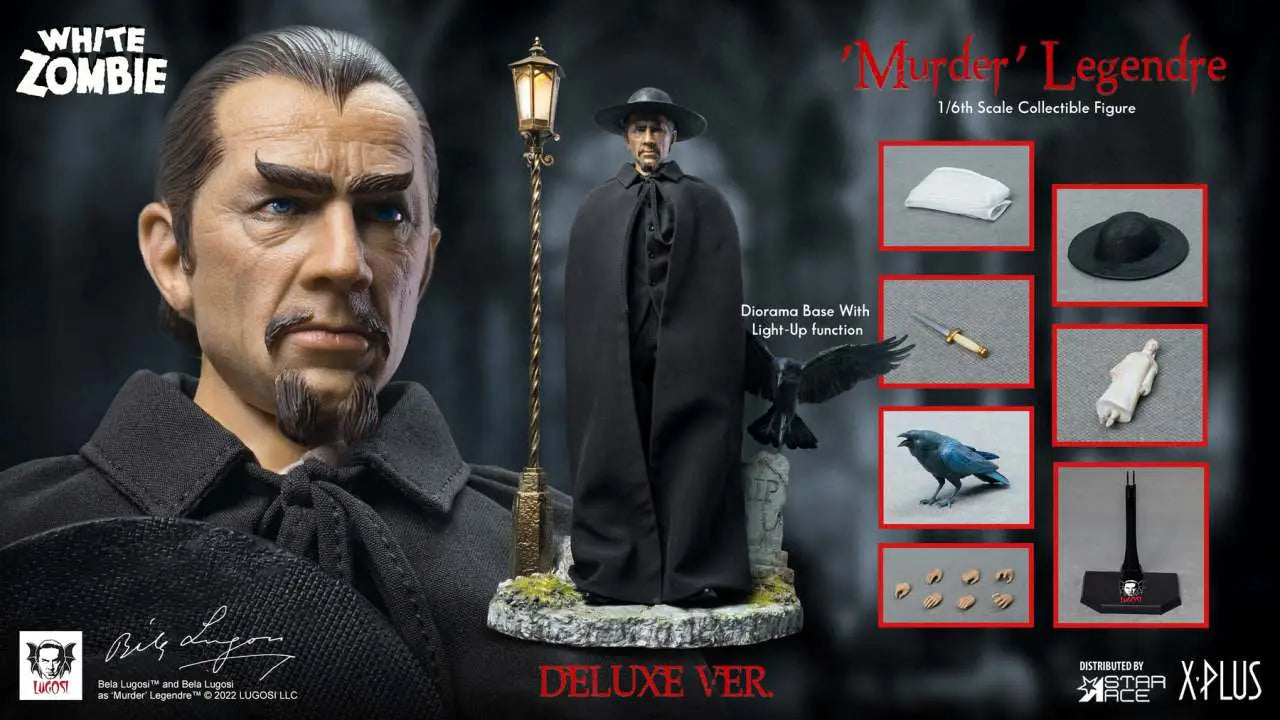 MURDER LEGENDRE BELA LUGOSI 1/6 DLX AF Frikytopia