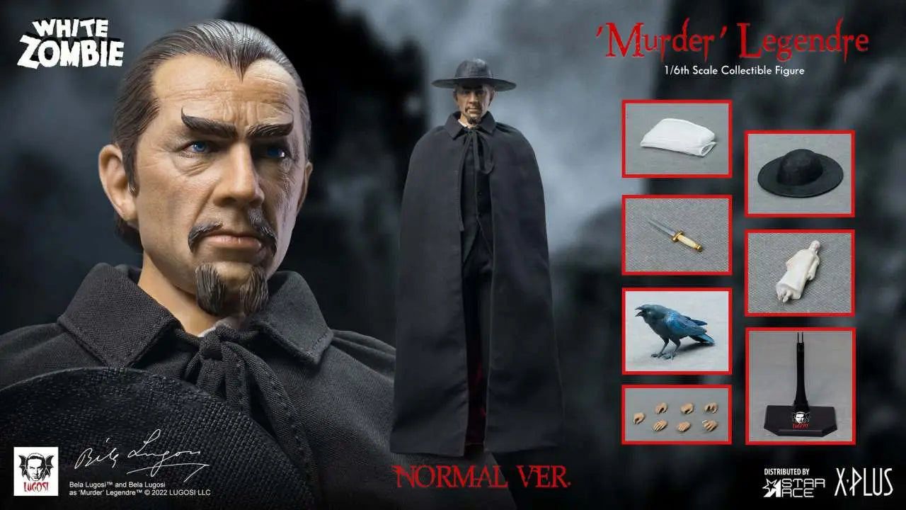 MURDER LEGENDRE BELA LUGOSI 1/6 REG. AF Frikytopia