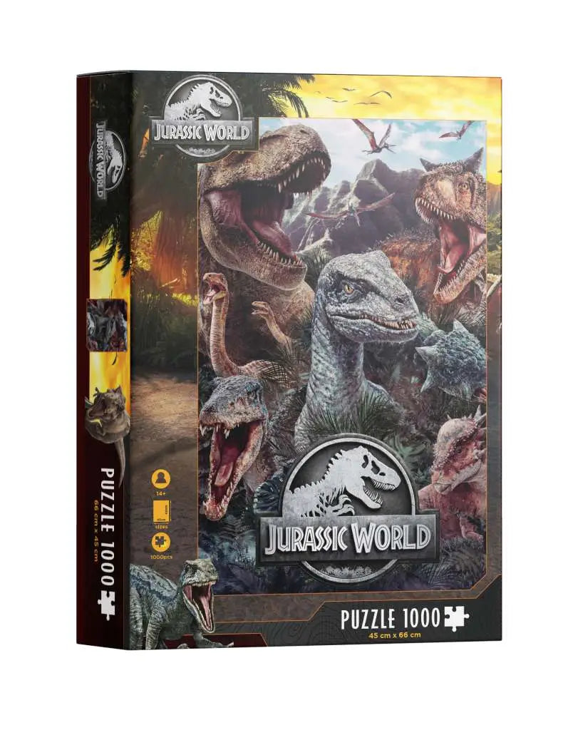 JURASSIC WORLD POSTER COMPO VARIOUS PUZZ Frikytopia