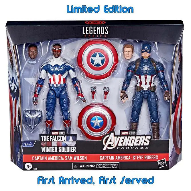 MARVEL LEGENDS CAPTAIN AMERICA 2 PACK AF Frikytopia