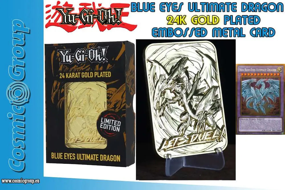 YU-GI-OH!LTD ED 24K GOLD-B.E.ULT.DRAGON Frikytopia