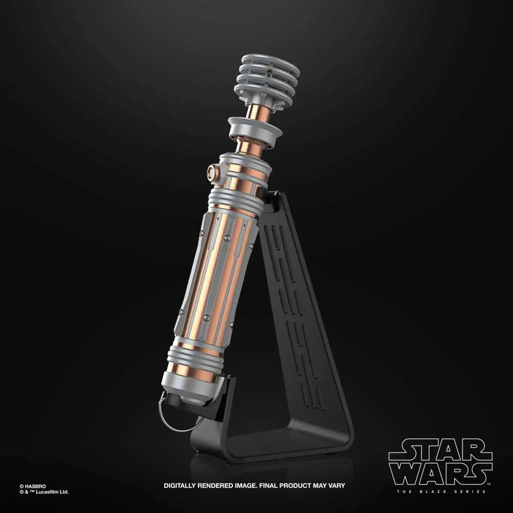 Replica hasbro 1 1 force x sable de luz leia organa black series