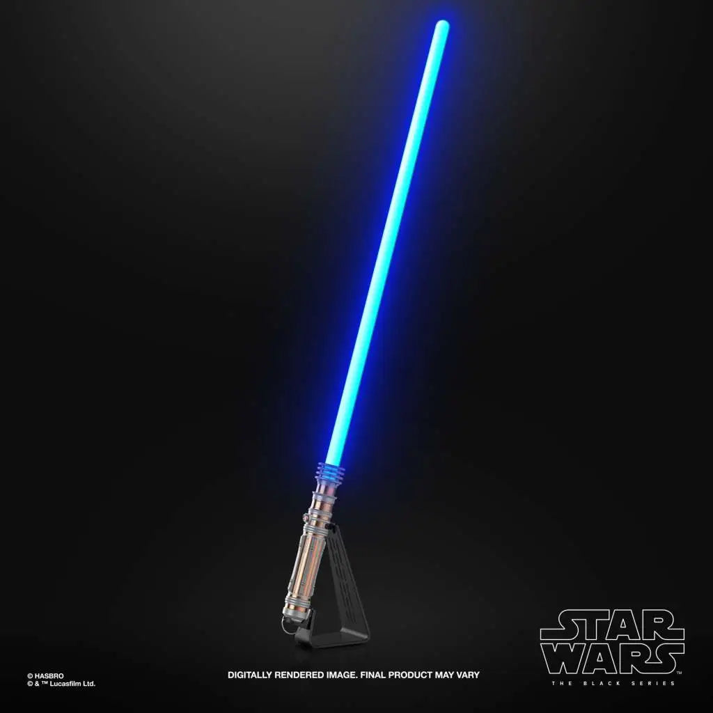 Replica hasbro 1 1 force x sable de luz leia organa black series