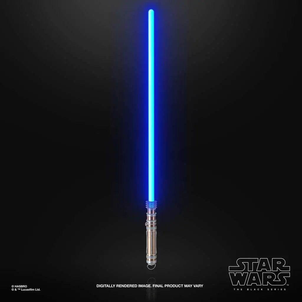 Replica hasbro 1 1 force x sable de luz leia organa black series