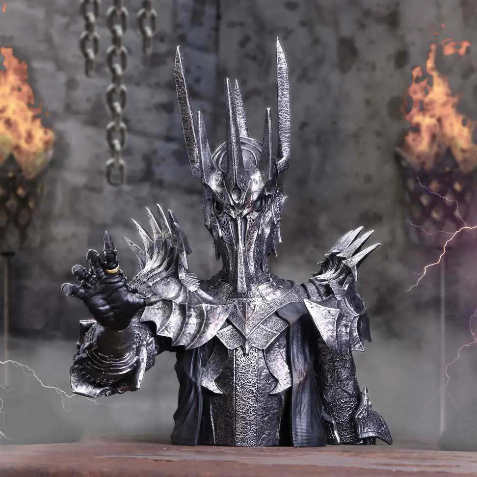 THE LORD OF RHE Anillo SAURON Busto