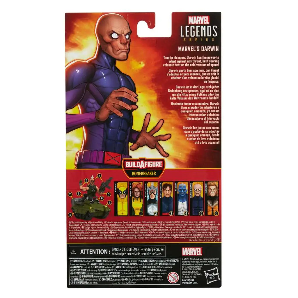 Figura hasbro darwin 15cm x-men marvel legends