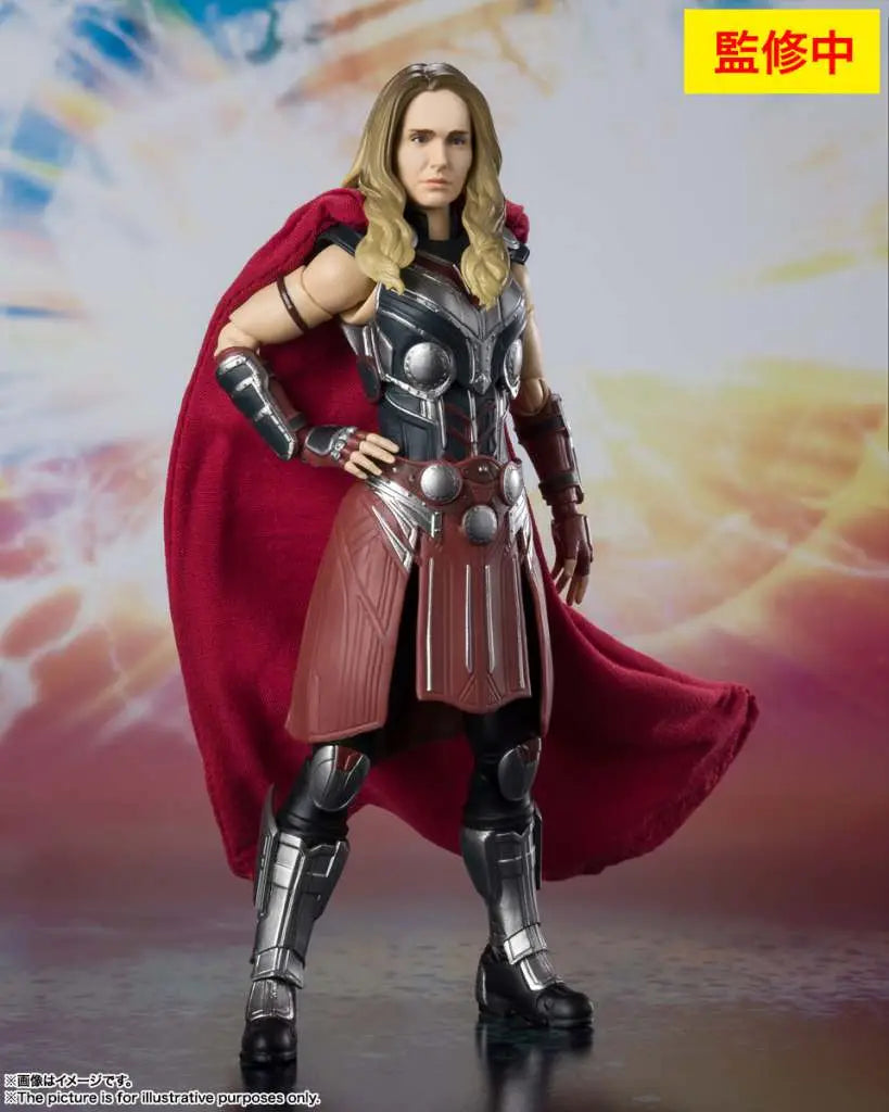 Figura tamashii nations sh figuarts marvel thor love thunder mighty thor