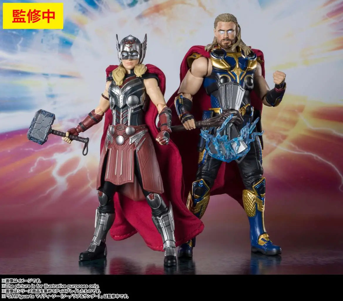 Figura tamashii nations sh figuarts marvel thor love thunder mighty thor 2
