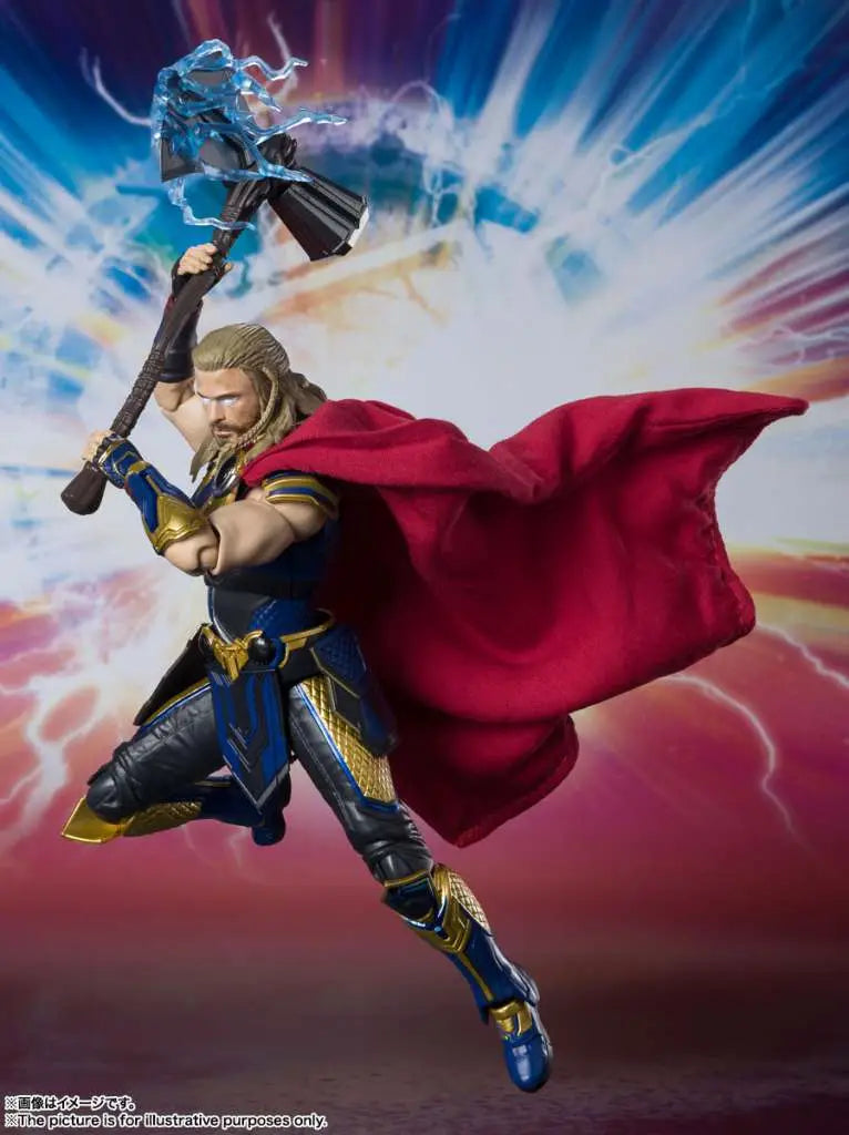 Figura tamashii nations sh figuarts marvel thor love thunder mighty thor 2