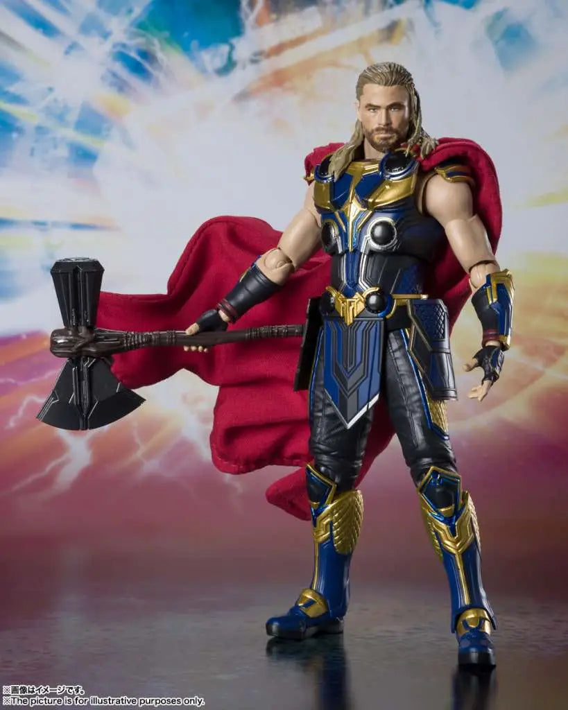 Figura tamashii nations sh figuarts marvel thor love thunder mighty thor 2