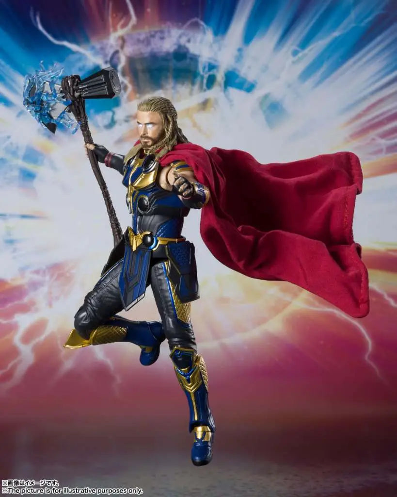 Figura tamashii nations sh figuarts marvel thor love thunder mighty thor 2