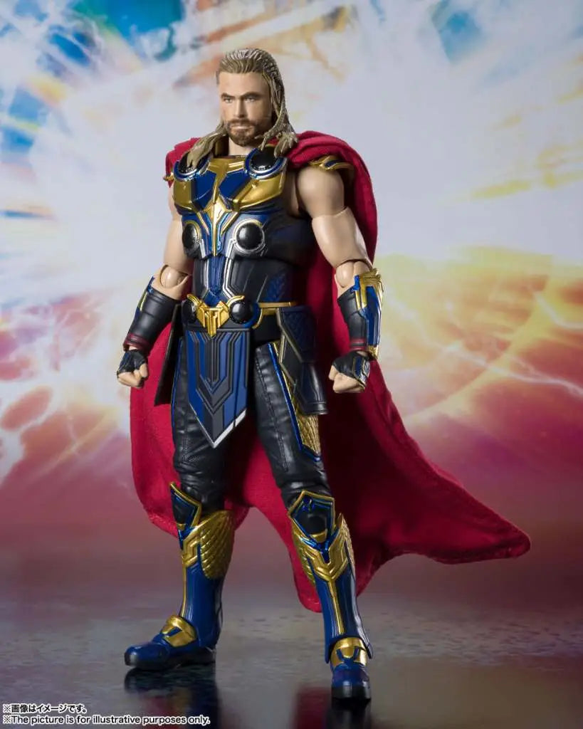 Figura tamashii nations sh figuarts marvel thor love thunder mighty thor 2