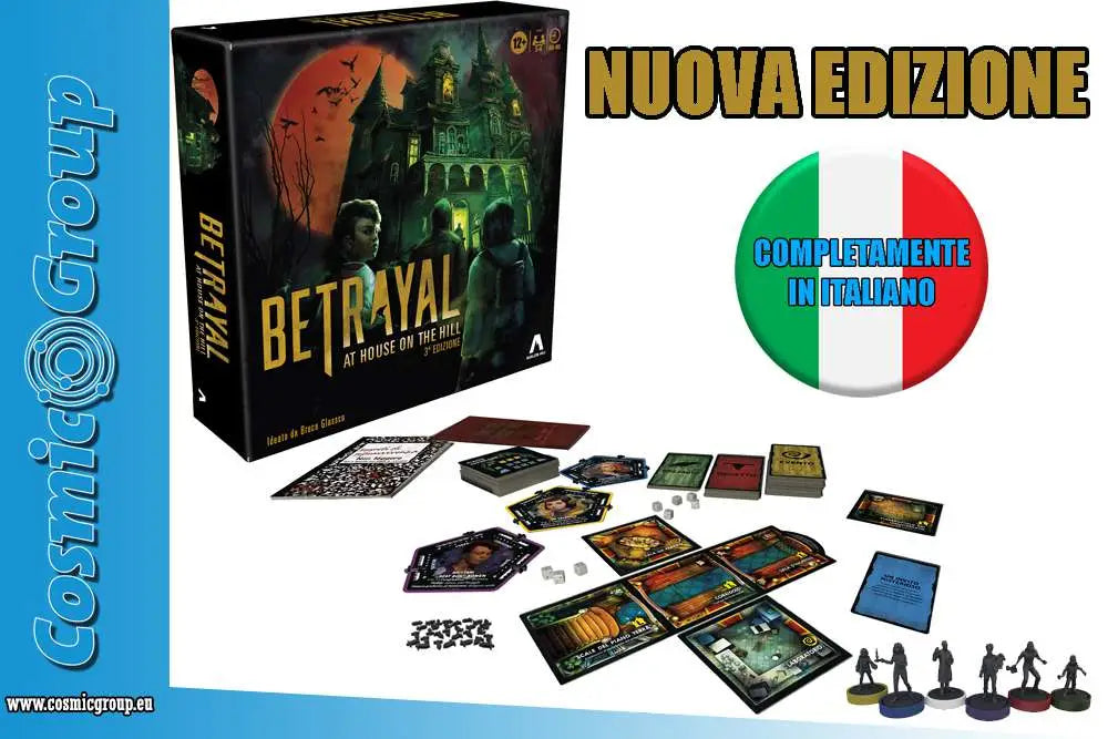 BETRAYAL AT HOUSE ON THE HILL ITALIANO Frikytopia
