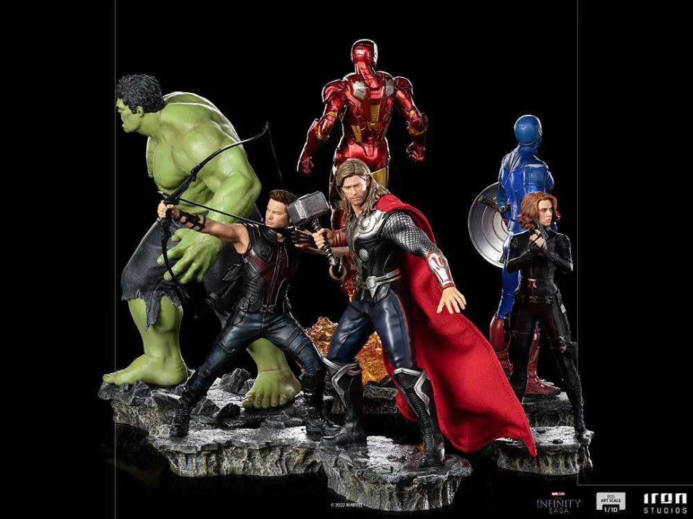 INFINITY SAGA THOR NY BATTLE 1/10 Estatua