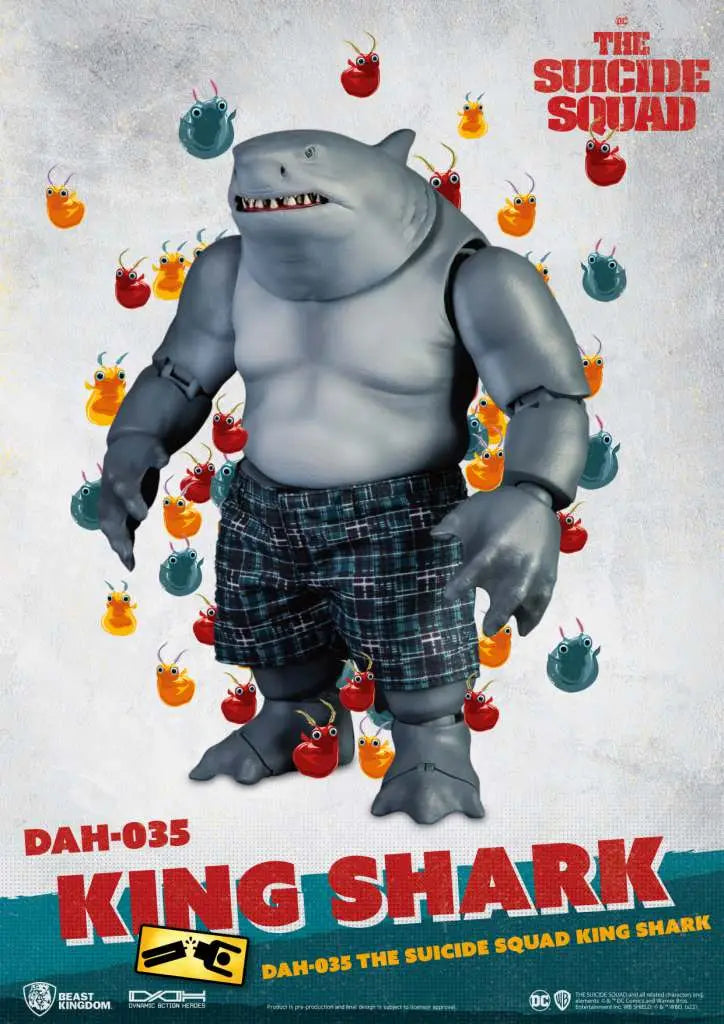 THE SUICIDE SQUAD KING SHARK NANAUE DAH Frikytopia