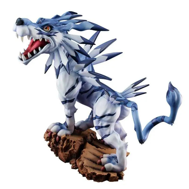 DIGIMON GARURUMON BATTLE GEM Estatua