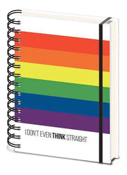 LGBT I DO NOT THINK STRAIGHT Libreta