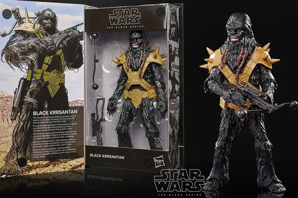 Figura hasbro black krrsantan star wars black series