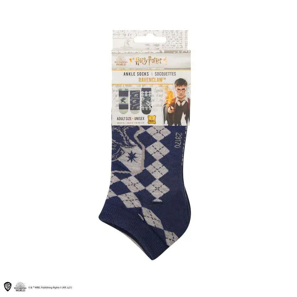 HP RAVENCLAW ANKLE Calcetines SET (3) Frikytopia